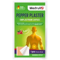 Лейкопластырь перцовый перфорированный Medrull 10*18см